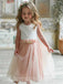 Sweet Flower Girl A-line Dress, Cute Flower Girl Dress, FGD01