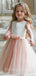 Sweet Flower Girl A-line Dress, Cute Flower Girl Dress, FGD01