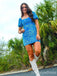 Elegant Sequins A-line Short Mini Homecoming Dress,  HD37