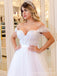 Gorgeous Sweetheart Off-Shoulder A-line Long Wedding Dress, WD235