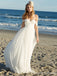 Gorgeous Sweetheart Strapless A-line Long Wedding Dress, WD244