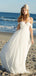 Gorgeous Sweetheart Strapless A-line Long Wedding Dress, WD244