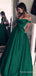Elegant V-neck Off-Shoulder A-line Long Prom Dress,Evening Dress,PD231