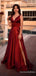 Sexy V-neck Split Side A-line Long Prom Dress,Evening Dress,PD237
