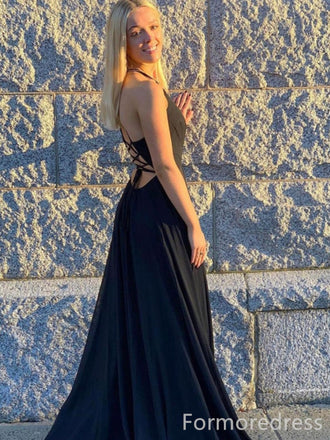 Sexy V-neck Spaghetti Strap Mermaid Long Prom Dress,PD242