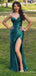 Elegant Sweetheart Spaghetti Strap Mermaid Long Prom Dress,PD243