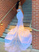 Gorgeous V-neck Strapless Mermaid Long Wedding Dress, WD245