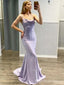 Elegant Spaghetti Strap Mermaid Long Prom Dress,PD252