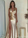 Gorgeous V-neck Halter Mermaid Long Prom Dress,PD253