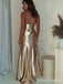Gorgeous V-neck Halter Mermaid Long Prom Dress,PD253