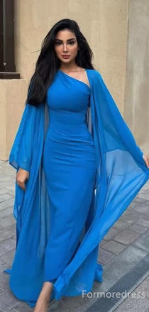 Gorgeous One Shhoulder Mermaid Long Prom Dress,PD262