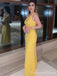 Elegant One Shoulder Mermaid Long Prom Dress,PD279