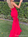 Elegant Sweetheart Strapless Mermaid Long Prom Dress,PD291