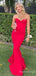 Elegant Sweetheart Strapless Mermaid Long Prom Dress,PD291