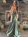 Sexy Deep V-neck Mermaid Long Prom Dress,PD292
