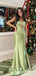 Elegant Sweetheart Strapless Mermaid Long Prom Dress,PD280