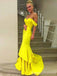 Elegant Sweetheart Off-Shoulder Strapless Mermaid Long Prom Dress,PD299