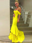 Elegant Sweetheart Off-Shoulder Strapless Mermaid Long Prom Dress,PD299