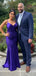 Gorgeous V-neck Spaghetti Strap Mermaid Long Prom Dress,PD315