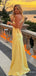 Elegant One Shoulder Spaghetti Strap Mermaid Long Prom Dress,PD318