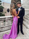 Elegant V-neck Halter Mermaid Long Prom Dress,PD326