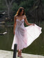 Elegant Spaghetti Strap A-line Prom Dress,  PD62