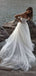 Simple Strapless A-line Long Wedding Dress,  WD90