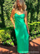 Elegant V-neck Spaghetti Strap Mermaid Prom Dress,PD350