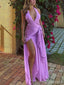 Gorgeous Halter Split Side Mermaid Long Prom Dress,PD343