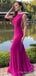 Gorgeous Sleeves Mermaid Long Prom Dress,PD339