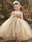 Lovely A-line Long Flower Girl Dress,  FGD09