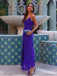 Gorgeous V-neck Spaghetti Strap Split Side Mermaid Long Prom Dress,PD391