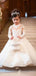 Gorgeous Lace Long Sleeves A-line Long Flower Girl Dress,  FGD104