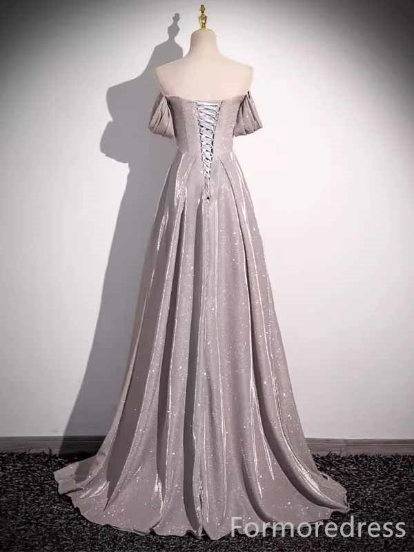 Elegant Off-Shoulder Strapless Mermaid Long Prom Dress,PD436