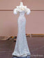 Gorgeous Off-Shoulder Strapless Sequins Mermaid Long Prom Dress,PD438