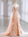 Sparkly Sweetheart Spaghetti Strap Mermaid Long Prom Dress,PD4580