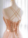 Sparkly Sweetheart Spaghetti Strap Mermaid Long Prom Dress,PD4580