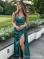 Elegant Sweetheart Split Side Mermaid Long Prom Dress,PD4590