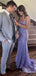 Sparkly V-neck Spaghetti Strap Mermaid Long Prom Dress,PD4583
