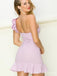 Elegant One Shoulder Sweatheart A-line Short Mini Homecoming Dress,  HD85