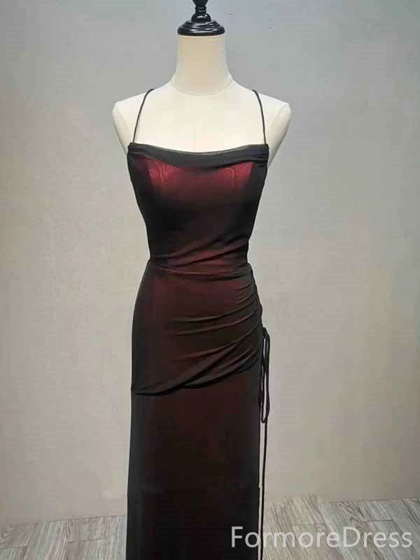 Gorgeous Spaghetti Strap Mermaid Long Prom Dress,PD426