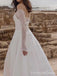 Elegant Strapless Off-Shoulder Split Side Mermaid Long Wedding Dress, WD125