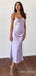 Elegant Spaghetti Strap A-line Prom Dress, Evening Dress, PD94