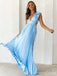 Elegant V-neck A-line Prom Dress, Evening Dress, PD95