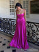 Elegant Spaghetti Strap A-line Prom Dress, Evening Dress, PD98