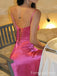 Elegant Spaghetti Strap A-line Prom Dress, Evening Dress, PD98