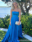 Elegant Srapless A-line Long Prom Dress, Evening Dress, PD108