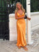 Elegant V-neck Spaghetti Strap Mermaid Long Prom Dress, Evening Dress,PD123