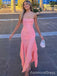 Simple Strapless Mermaid Long Prom Dress, Evening Dress,PD129