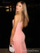 Simple Strapless Mermaid Long Prom Dress, Evening Dress,PD129